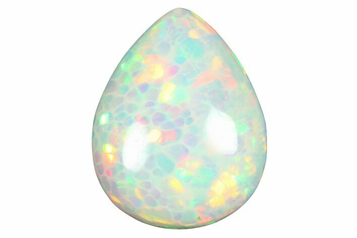 Polished Precious Ethiopian Fire Opal Cabochon ( grams) #369171